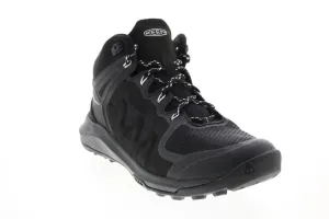 Keen Explore 1021646 Womens Black Mesh Lace Up Hiking Boots Shoes