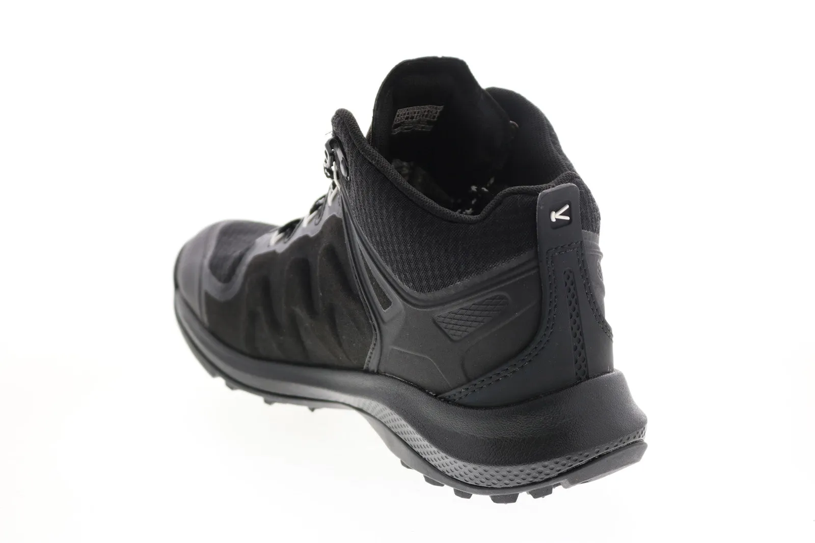 Keen Explore 1021646 Womens Black Mesh Lace Up Hiking Boots Shoes