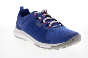 Keen Explore Vent 1022021 Womens Blue Mesh Lace Up Hiking Athletic Shoes