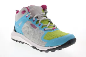 Keen Explore Vent 1022306 Womens Green Mesh Lace Up Hiking Boots Shoes
