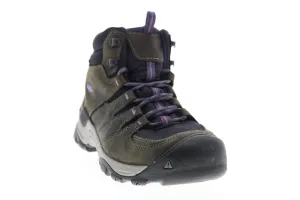 Keen Gypsum II 1017679 Womens Gray Nubuck Lace Up Hiking Boots