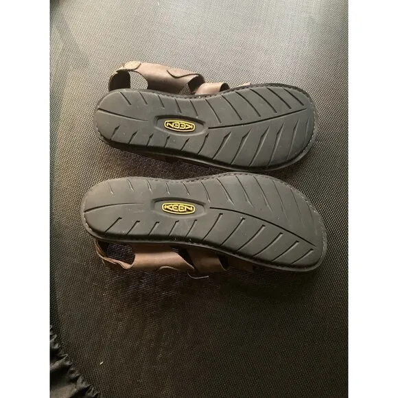 Keen Men's Brown Leather Fisherman Sandals Shoes Buckle Size 8.5 Very Good