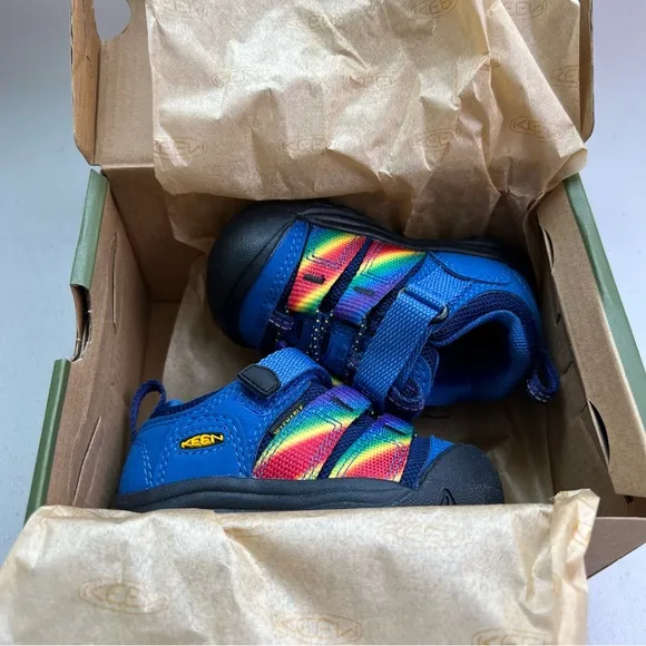 Keen Newport H2 Bright Cobalt Blue Rainbow Sandals