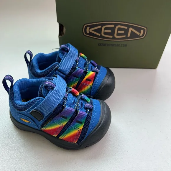 Keen Newport H2 Bright Cobalt Blue Rainbow Sandals