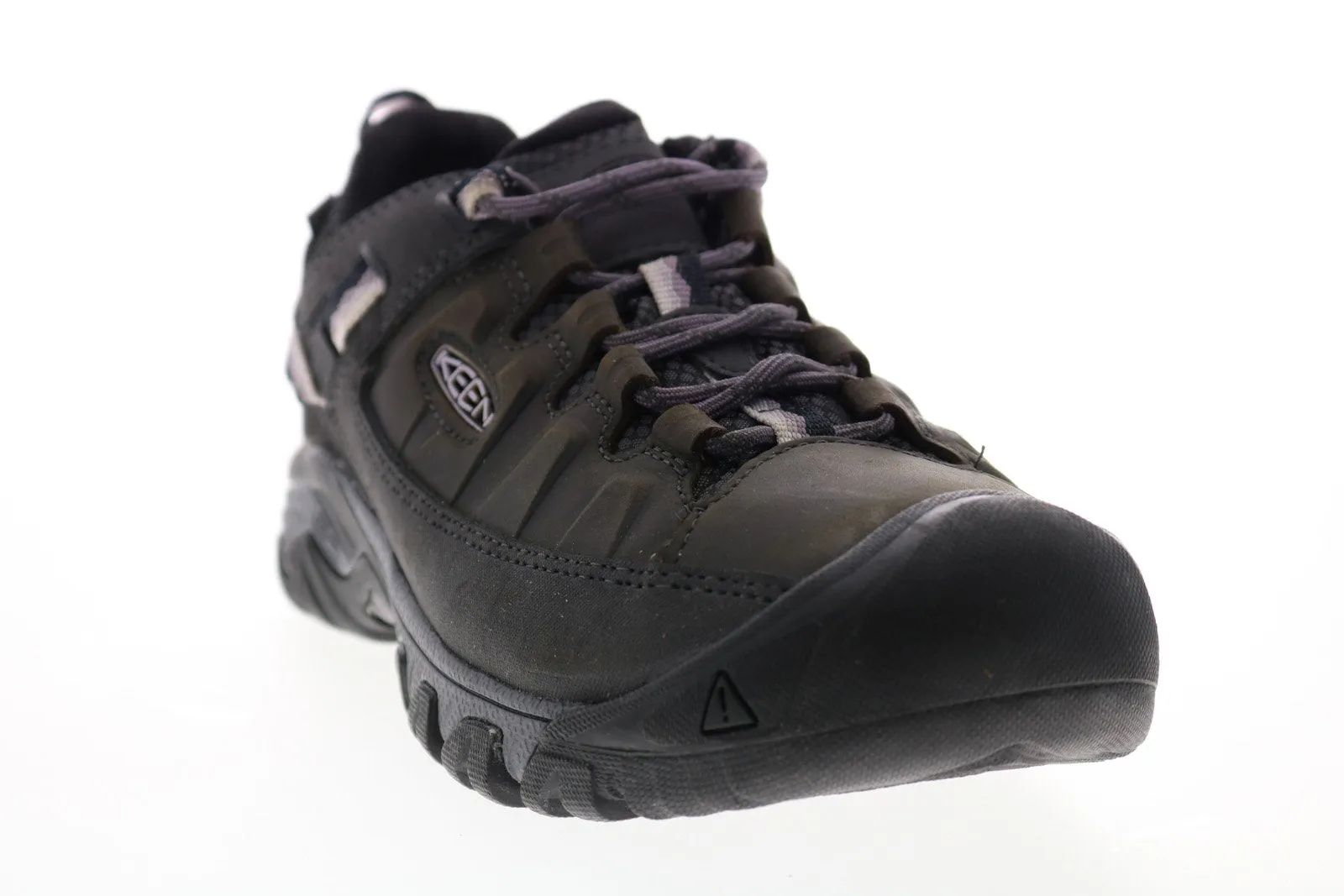 Keen Targhee 3 1024052 Womens Black Leather Lace Up Athletic Hiking Shoes