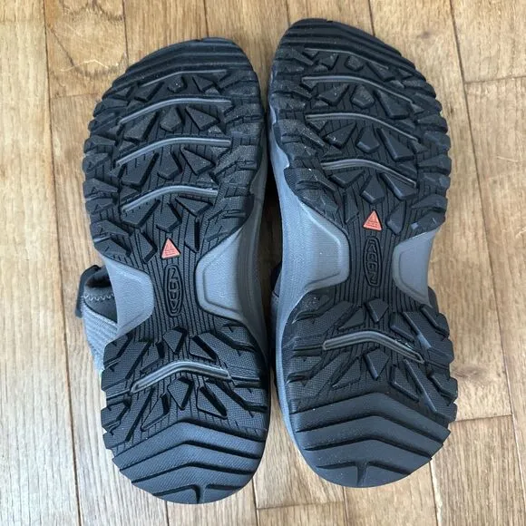 KEEN Targhee III Open Toe Sport Sandal Men's Grey Shoes Size 9