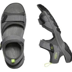 KEEN Targhee III Open Toe Sport Sandal Men's Grey Shoes Size 9