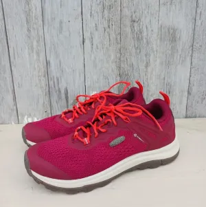 KEEN Terradora II Vent Running Hiking Shoes Womens size 6 Rhubarb Red Sneakers