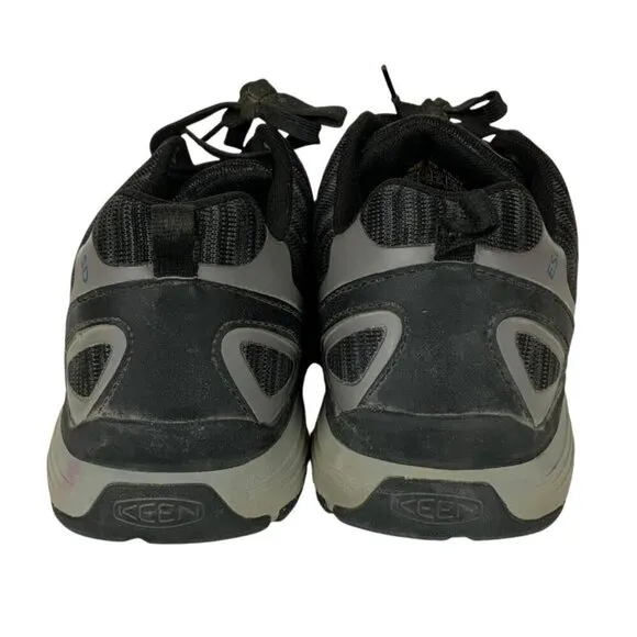 Keen Utility Mens ESD Steel Toe Work Shoes Size 10.5 D Black Gray Lace Up Safety