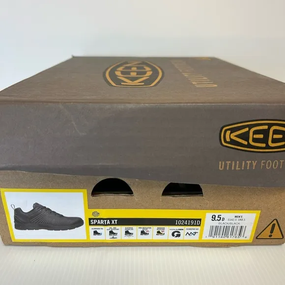 KEEN Utility Sparta XT Aluminum Toe Work Shoes 1024191DMen Size 9.5D‎ NIB