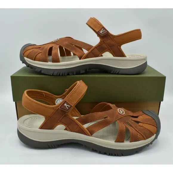 Keen Womens Size 10 Rose Roasted Pecan Birch Sandals Shoes