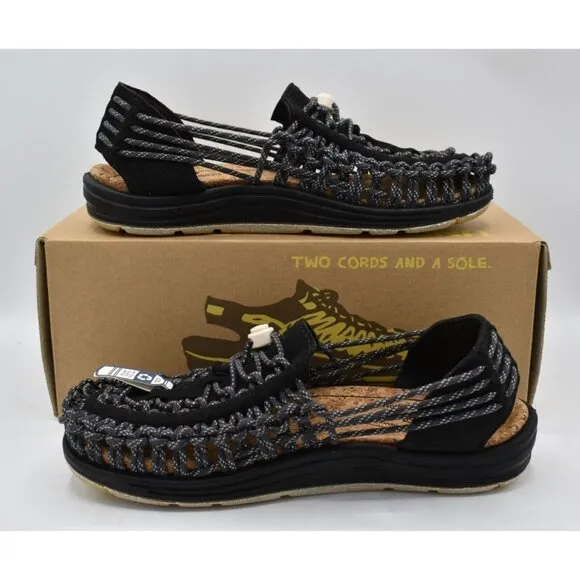 Keen Womens Size 11 Uneek II Harvest Black Sandals Shoes