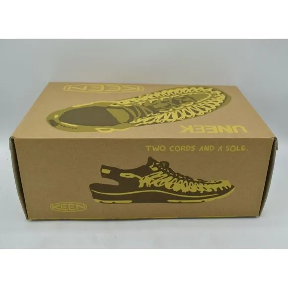 Keen Womens Size 11 Uneek II Harvest Black Sandals Shoes