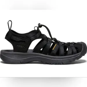 Keen Womens Whisper Black Magnet Walk Anywhere Water shoes 8.5