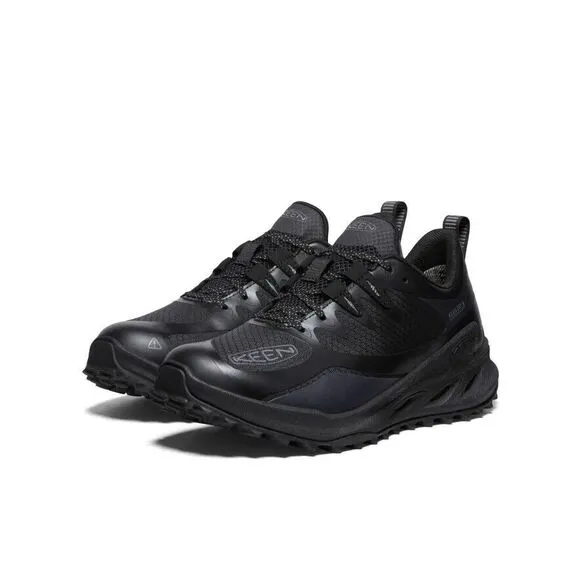 KEEN Zionic Waterproof Hiking Shoes Women Size 9 Black Low Height All Terrain