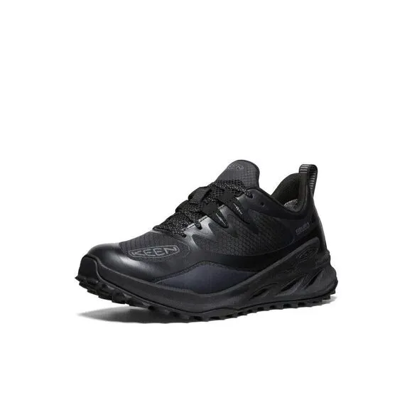 KEEN Zionic Waterproof Hiking Shoes Women Size 9 Black Low Height All Terrain