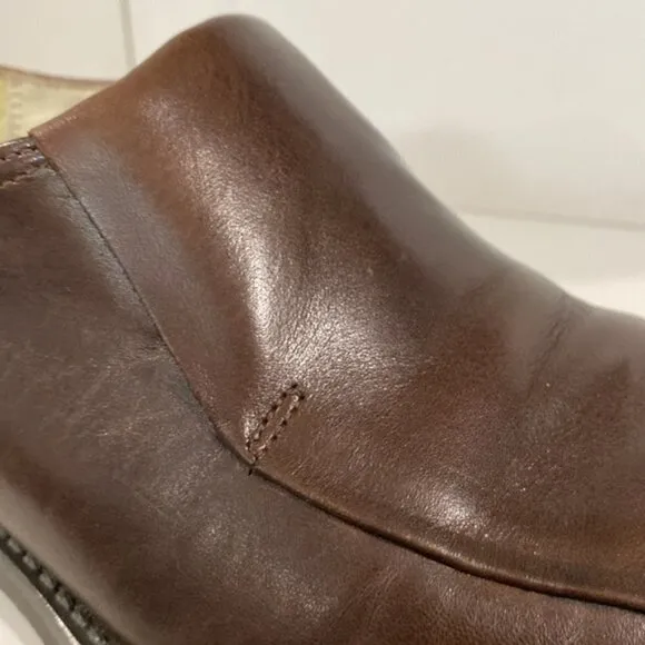 Kenneth Cole Brown Leather Dress Shoes Size 9.5