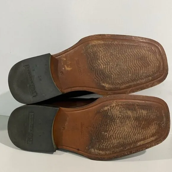 Kenneth Cole Brown Leather Dress Shoes Size 9.5