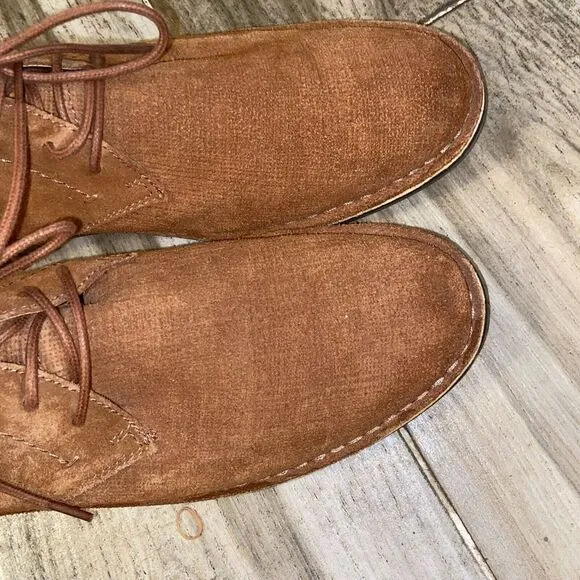 Kenneth Cole‎ Reaction Desert Sun Chukka Boot Mens Size 11.5 Leather Brown Shoe
