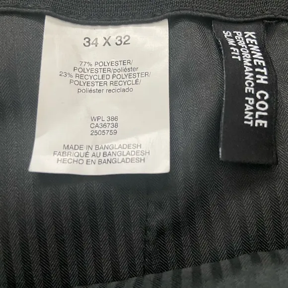 Kenneth Cole Reaction Men's Modern Fit Stretch Dress Pant