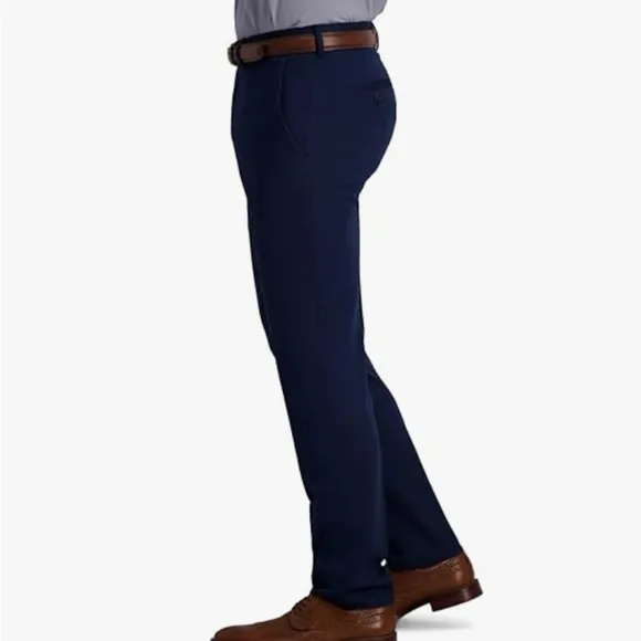 Kenneth Cole Reaction Men’s Navy Blue Modern Fit Suit Dress Pants 38Wx29L