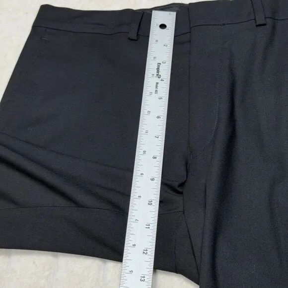 Kenneth Techni Cole Reaction Modern Fit Flat Front Dress Pants Black 34x32 NWT