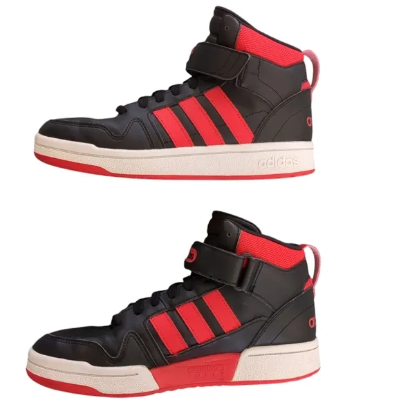 Kids Adidas Postmove Mid Basketball Shoe (Size 6.5)
