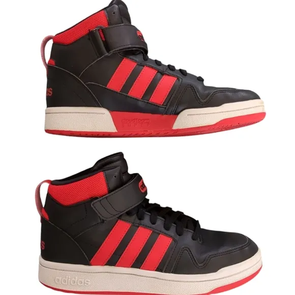 Kids Adidas Postmove Mid Basketball Shoe (Size 6.5)