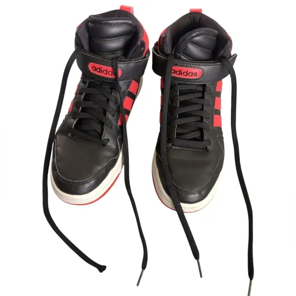 Kids Adidas Postmove Mid Basketball Shoe (Size 6.5)