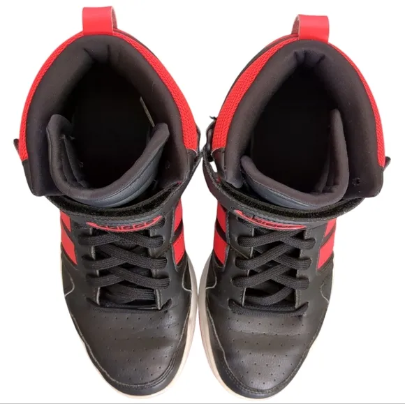 Kids Adidas Postmove Mid Basketball Shoe (Size 6.5)