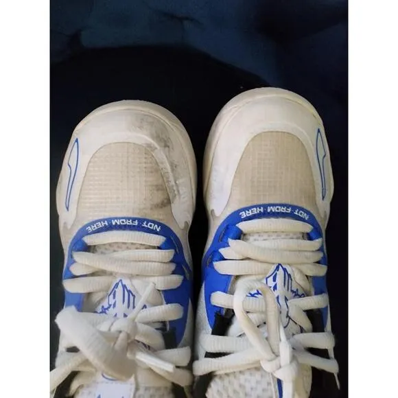 Kids' MB.01 Lo Jr &quot;Team Colors&quot; White Bluemazing Shoes 4.5