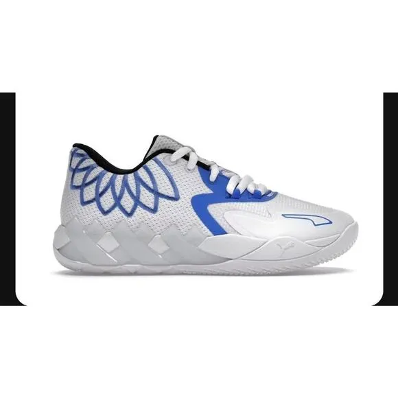 Kids' MB.01 Lo Jr &quot;Team Colors&quot; White Bluemazing Shoes 4.5