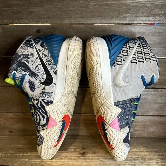 Kids Nike Kybrid S2 What The 2.0 Mid Basketball Athletic Shoes Sneakers Size 6 Y