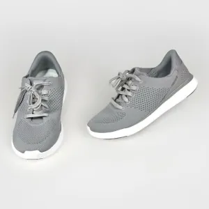 Kizik Shoes Lima Slip On Sneaker Hands Free Breathable Gray Men 9 Women 10.5 2E