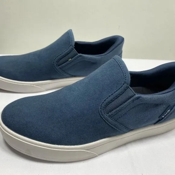 Kizik Women’s Venice Slip-On Shoes Blue Size 7.5 Wide Lightweight Casual Comfort