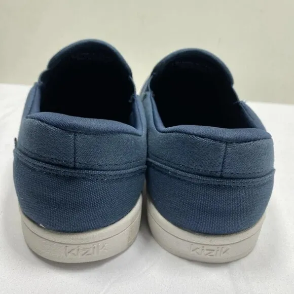 Kizik Women’s Venice Slip-On Shoes Blue Size 7.5 Wide Lightweight Casual Comfort