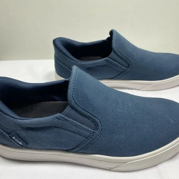 Kizik Women’s Venice Slip-On Shoes Blue Size 7.5 Wide Lightweight Casual Comfort