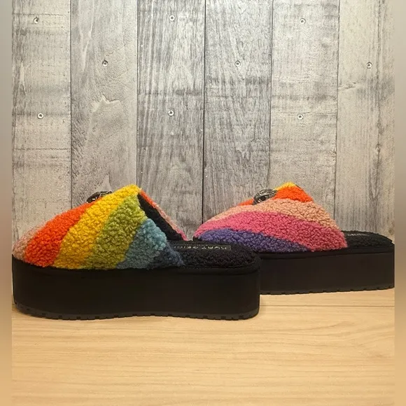 KURT GEIGER Kensington Colorful Platform Slipper