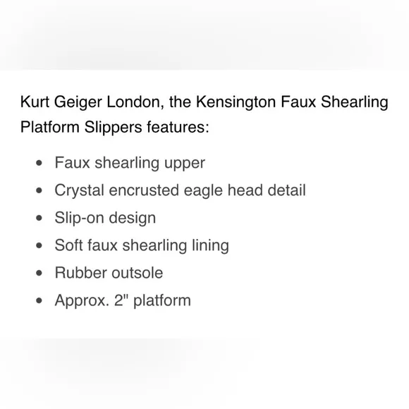 KURT GEIGER Kensington Colorful Platform Slipper