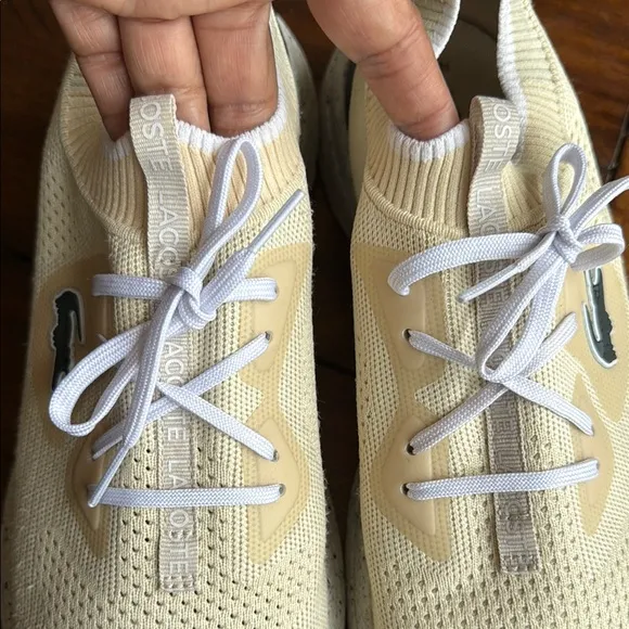 Lacoste Men’s Tan and Black Athletic Shoes