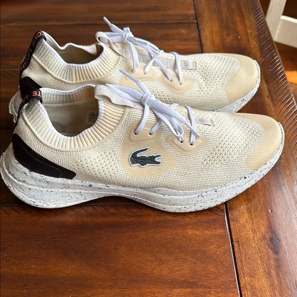 Lacoste Men’s Tan and Black Athletic Shoes