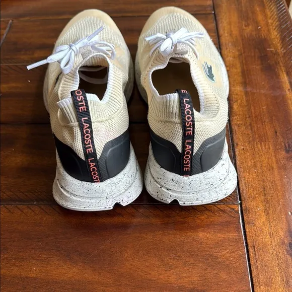 Lacoste Men’s Tan and Black Athletic Shoes