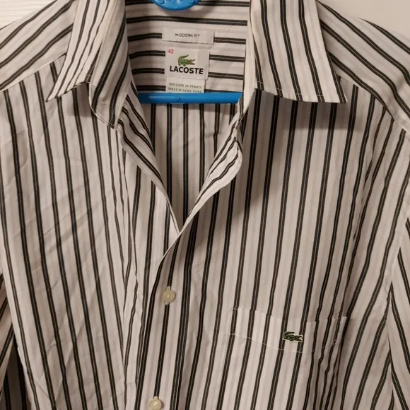 Lacoste modern fit dress shirt