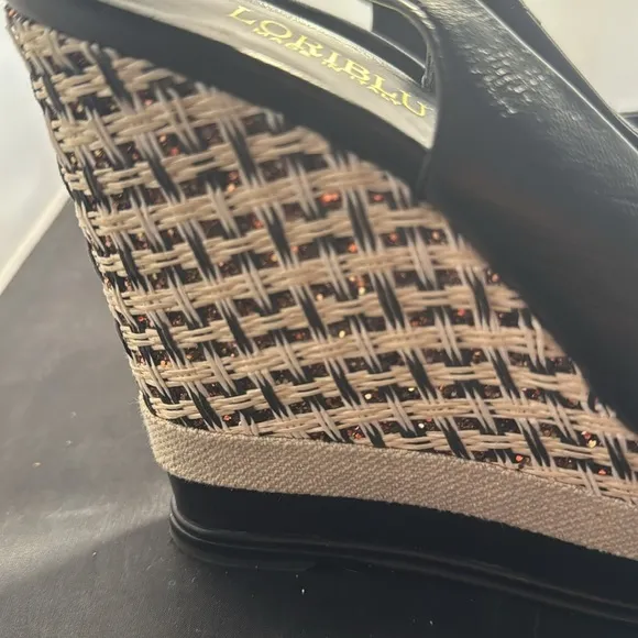 Ladies Loriblu platform wedge Sandals