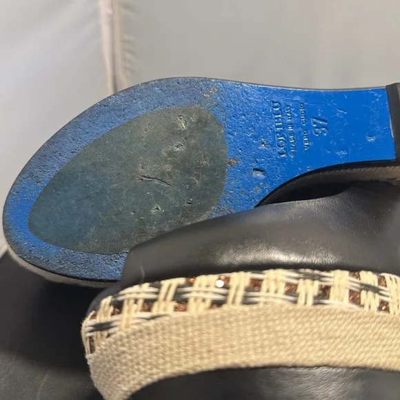 Ladies Loriblu platform wedge Sandals