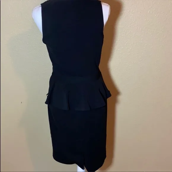 LAUREN Ralph Lauren Little Black Dress (LBD) Classic Peplum Dress