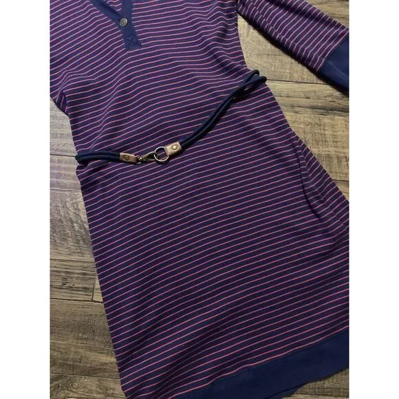 Lauren Ralph Lauren Nautical Belted Dress spring classic preppy striped designer