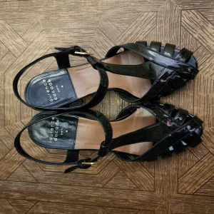 Laurence Dacade Black Platform Shoes Classic Design
