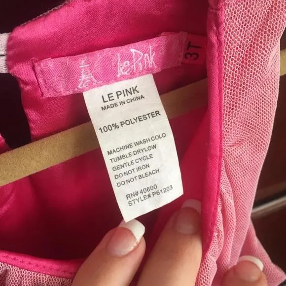 Le Pink Multi-Pink Special Occasion Dress