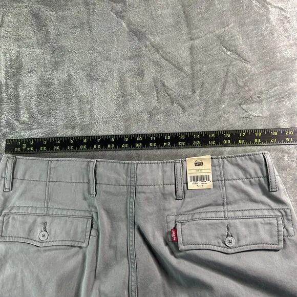 Levi's Men's Tapered Leg ACE Cargos Gray Pants Size‎ 38x30